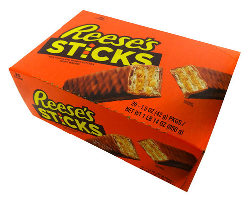 Reeses Wafer Sticks, by Reeses,  and more Confectionery at The Professors Online Lolly Shop. (Image Number :18352)