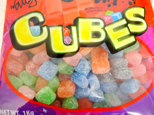 Warheads Sour Cubes, by Warheads,  and more Confectionery at The Professors Online Lolly Shop. (Image Number :18614)