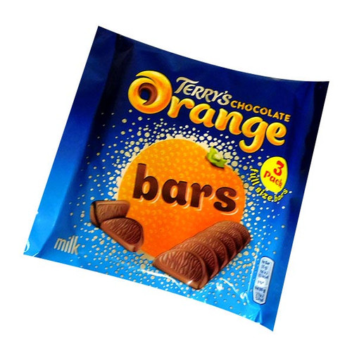 Terrys Chocolate Orange Bars - Milk and more Confectionery at The Professors Online Lolly Shop. (Image Number :19153)
