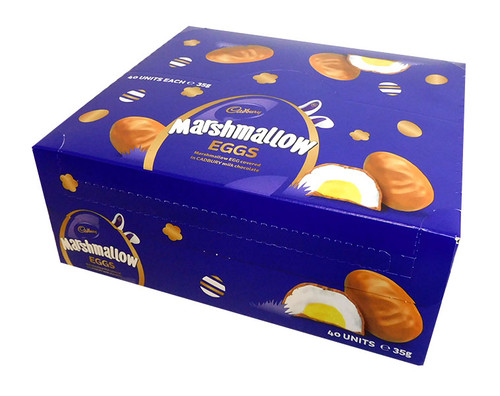 Cadbury Marshmallow Egg, by Cadbury,  and more Confectionery at The Professors Online Lolly Shop. (Image Number :19638)