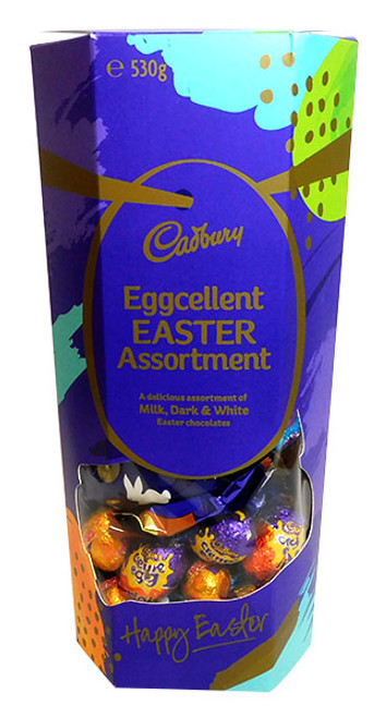 Cadbury Eggcellent Easter Assortment, by Cadbury,  and more Confectionery at The Professors Online Lolly Shop. (Image Number :19636)