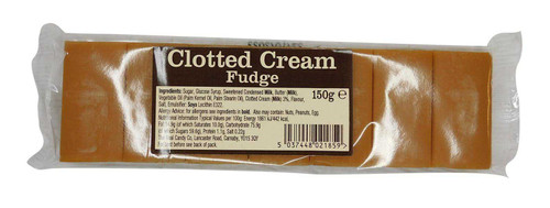 Real Candy Co Clotted Cream Fudge (150g bars)