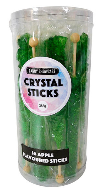Crystal sticks - Green (16 x 22g)