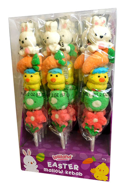 Lolliland Easter Marshmallow Kebab - B.B 09.11.2023 (12 x 57g)