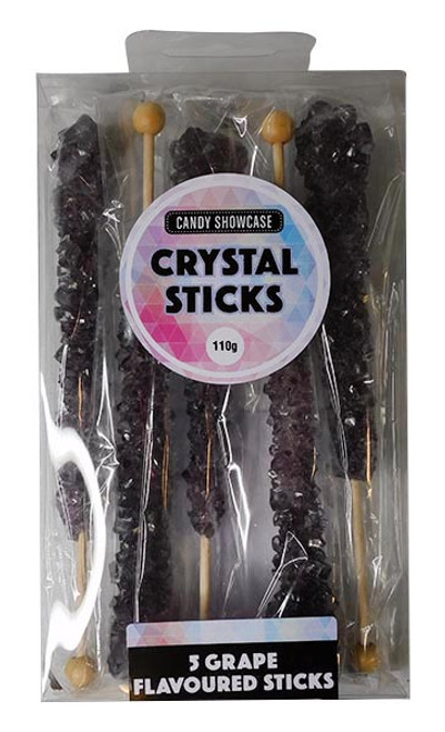 Crystal sticks - Purple, by Lolliland,  and more Confectionery at The Professors Online Lolly Shop. (Image Number :20365)