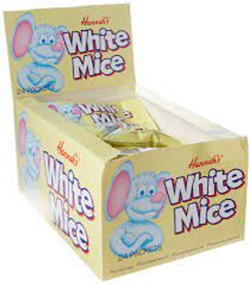 Hannahs White Mice (24 x 40g bags in a display box)