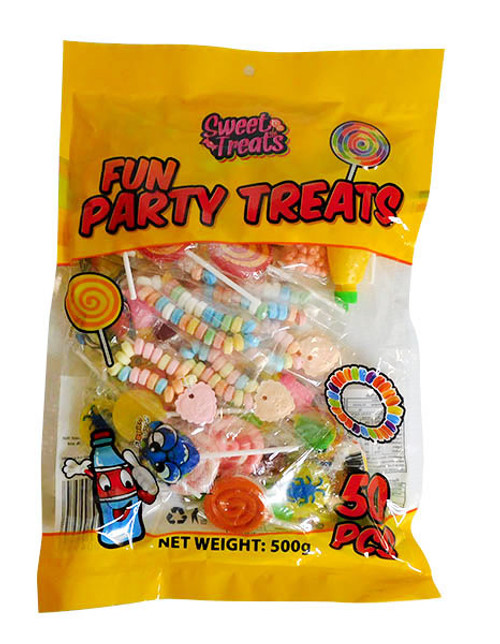 Sweet Treats Fun Party Treats (50pc - 500g bag)