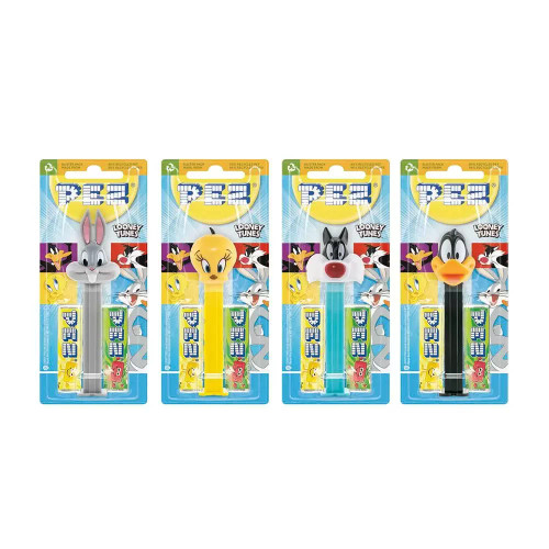 Pez Candy Dispensers - Looney Tunes (6 x 17g)
