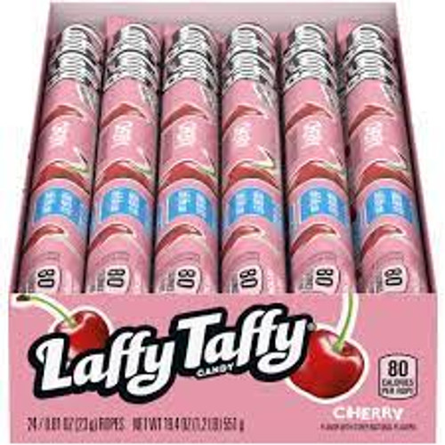  Laffy Taffy - Cherry (24 x 23g ropes)