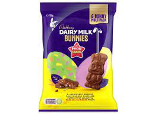 Cadbury Bunnies - Pascall Clinkers 6 Pack (180g bag)