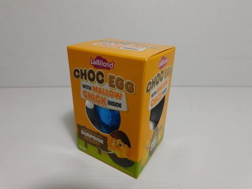 Choc Egg With Mallow Chick Inside (32g egg in box)