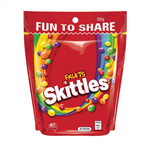 Skittles Fruits - Single Pouch (200g bag)