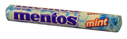 Mentos - Mint, by Perfetti Van Melle,  and more Confectionery at The Professors Online Lolly Shop. (Image Number :2066)