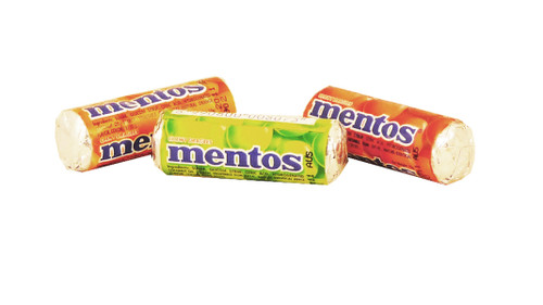 Mini Mentos, by Perfetti Van Melle,  and more Confectionery at The Professors Online Lolly Shop. (Image Number :8933)