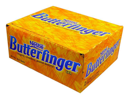 Nestle Butterfinger Bars, by Nestle,  and more Confectionery at The Professors Online Lolly Shop. (Image Number :2082)