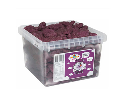 Chunky Funkeez Grape Clouds, by Candy Brokers,  and more Confectionery at The Professors Online Lolly Shop. (Image Number :8944)
