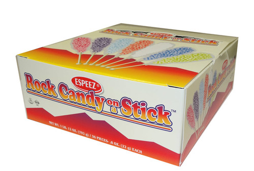 Espeez Rock Candy Crystal Sticks, by Dryden and Palmer/Espeez,  and more Confectionery at The Professors Online Lolly Shop. (Image Number :5221)