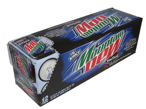 Mountain Dew Voltage, by Mountain Dew,  and more Beverages at The Professors Online Lolly Shop. (Image Number :2507)