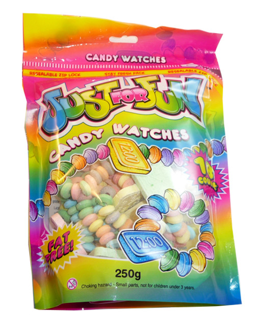 Just For Fun - Watches, by Morris National,  and more Confectionery at The Professors Online Lolly Shop. (Image Number :3157)