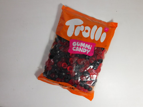 Trolli Raspberry and Blackberry, Oiled (2kg bag - approx 333 pcs)