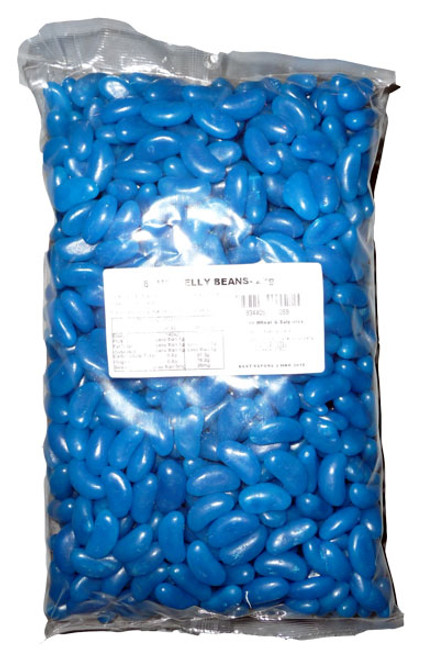 Prydes Jelly Beans - Blue, by Pryde Confectionery,  and more Confectionery at The Professors Online Lolly Shop. (Image Number :4041)