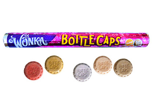 Wonka Bottle Caps, by Wonka,  and more Confectionery at The Professors Online Lolly Shop. (Image Number :6515)