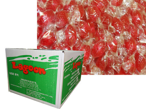 Acid Drops Box - Red, by Lagoon Confectionery,  and more Confectionery at The Professors Online Lolly Shop. (Image Number :6093)