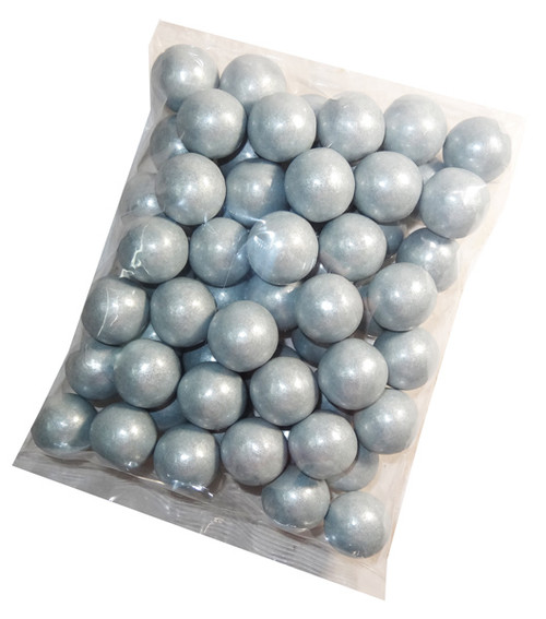 Gumballs - Silver, by Oak Leaf Confections,  and more Confectionery at The Professors Online Lolly Shop. (Image Number :6813)