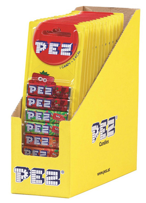 Pez Refills - Fruit Blister, by Pez,  and more Confectionery at The Professors Online Lolly Shop. (Image Number :6962)