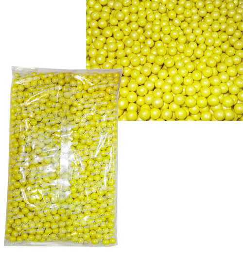 Sixlets - Shimmer Yellow, by Sixlets,  and more Confectionery at The Professors Online Lolly Shop. (Image Number :8221)