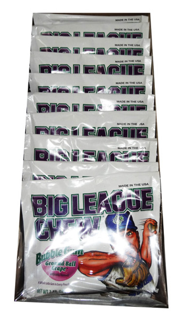 Big League Chew - Grape and more Confectionery at The Professors Online Lolly Shop. (Image Number :7201)