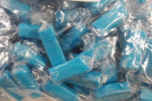 Sweet Treats Wrapped Fruit Chews - Blue, by Brisbane Bulk Supplies,  and more Confectionery at The Professors Online Lolly Shop. (Image Number :8888)