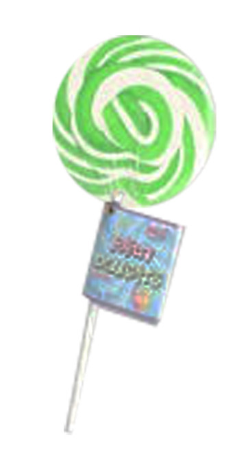 Lolly Mania Party Delights Lollipops - Green - Apple Flavour, by Lolly Mania,  and more Confectionery at The Professors Online Lolly Shop. (Image Number :8697)