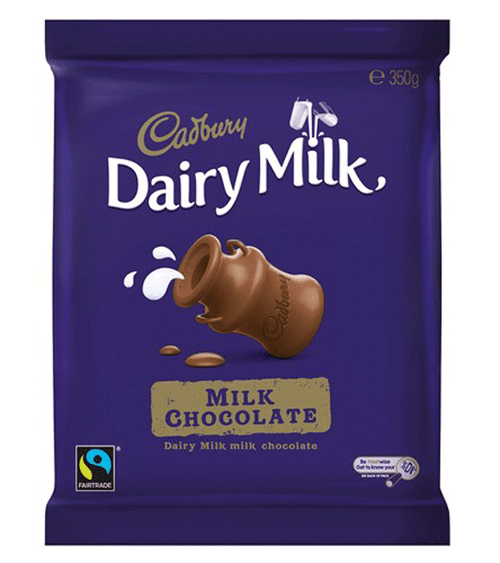 Cadbury Dairy Milk Large Blocks, by Cadbury,  and more Confectionery at The Professors Online Lolly Shop. (Image Number :9972)