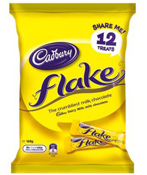 Cadbury Flake Sharepack, by Cadbury,  and more Confectionery at The Professors Online Lolly Shop. (Image Number :9215)