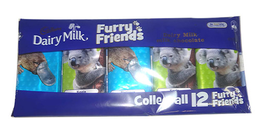 Cadbury Furry Friends - 5 pack, by Cadbury,  and more Confectionery at The Professors Online Lolly Shop. (Image Number :9829)