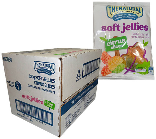 The Natural Confectionery Co. - Soft Jellies - Citrus Slices, by The Natural Confectionery Co.,  and more Confectionery at The Professors Online Lolly Shop. (Image Number :9699)