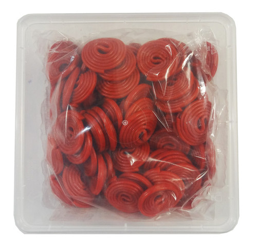 Damel Red Licorice Wheels, by Damel,  and more Confectionery at The Professors Online Lolly Shop. (Image Number :9166)