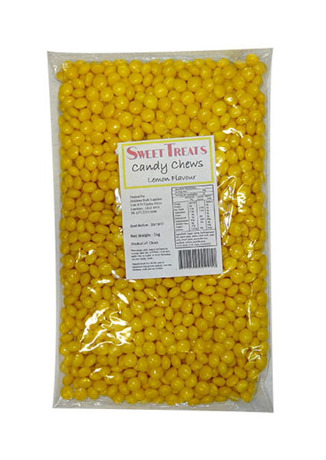 Sweet Treats Candy Chews Bulk - Yellow, by Brisbane Bulk Supplies,  and more Confectionery at The Professors Online Lolly Shop. (Image Number :9715)