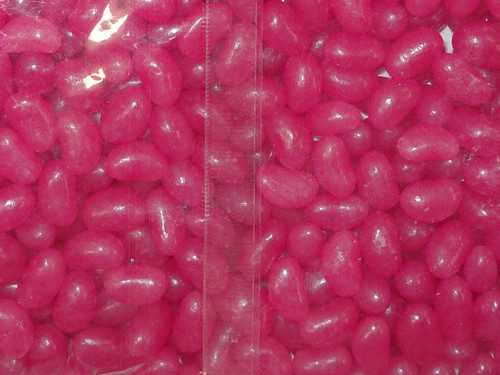 Sweet Treats Mini Jelly Beans - Hot Pink with a Raspberry Flavour, by Brisbane Bulk Supplies,  and more Confectionery at The Professors Online Lolly Shop. (Image Number :9595)