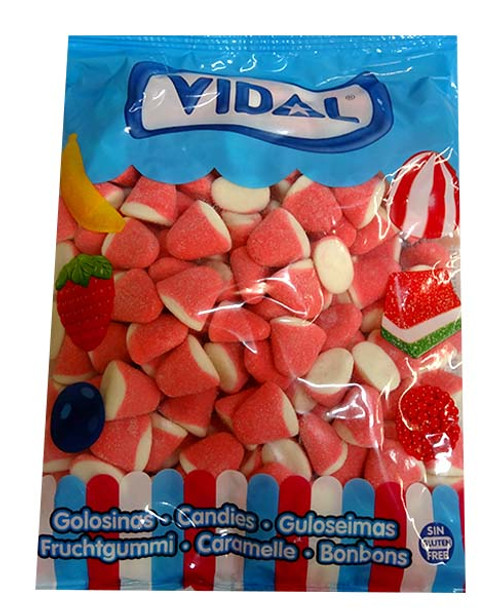 Vidal Strawberry and Cream Drops, by vidal,  and more Confectionery at The Professors Online Lolly Shop. (Image Number :10082)