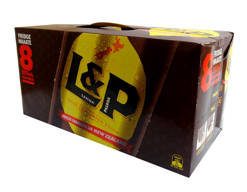 L&P - Lemon & Paeroa, by L and P,  and more Beverages at The Professors Online Lolly Shop. (Image Number :10140)