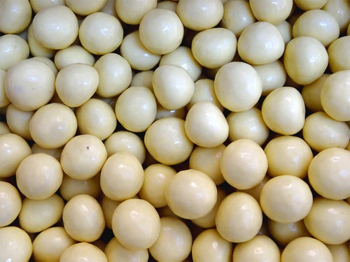 Premium White Choc Raspberries, by Confectionery Trading Company,  and more Confectionery at The Professors Online Lolly Shop. (Image Number :10427)