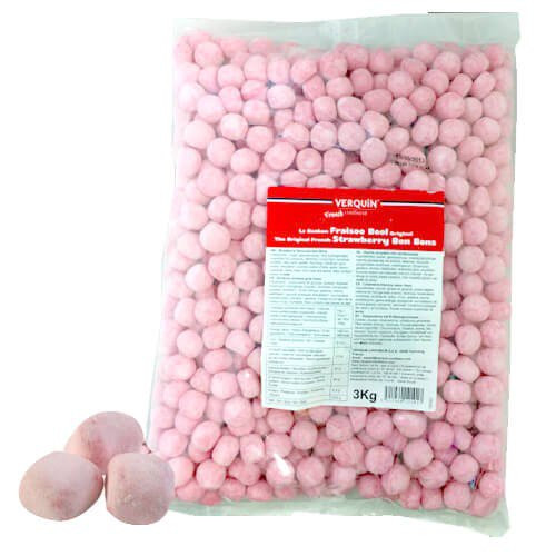 Verquin/Kingsway Bon Bons Strawberry and more Confectionery at The Professors Online Lolly Shop. (Image Number :11019)