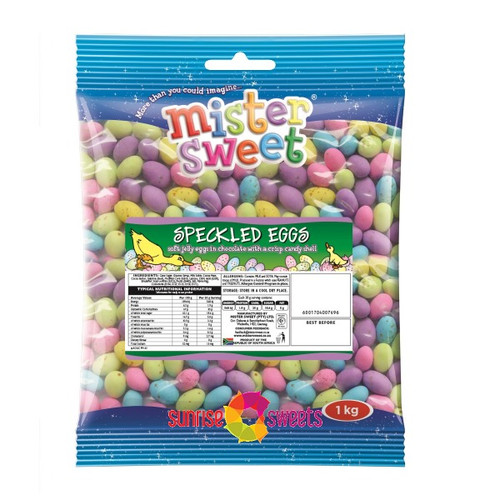 Mister Sweet Speckled Eggs - bulk and more Confectionery at The Professors Online Lolly Shop. (Image Number :10925)