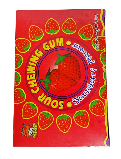 Sour Chewing gum with sherbet and more Confectionery at The Professors Online Lolly Shop. (Image Number :11257)