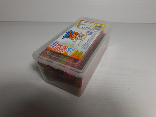 TNT Sour Straps Snack Pack - Multi-Coloured  (60pc - 400g tub)
