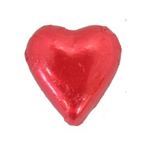 Belgian Milk Chocolate Hearts - Fuschia and more Confectionery at The Professors Online Lolly Shop. (Image Number :11299)