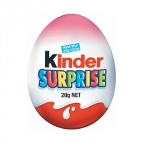 Kinder Surprise - Pink, by Kinder/Kinder Bueno,  and more Confectionery at The Professors Online Lolly Shop. (Image Number :11668)
