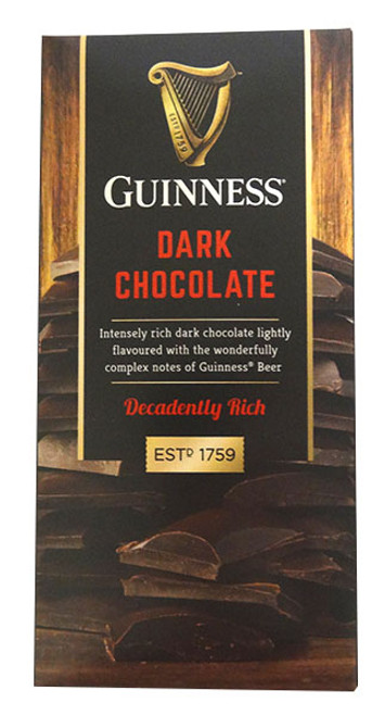 Lir - Guinness Dark Chocolate Bar and more Confectionery at The Professors Online Lolly Shop. (Image Number :14122)